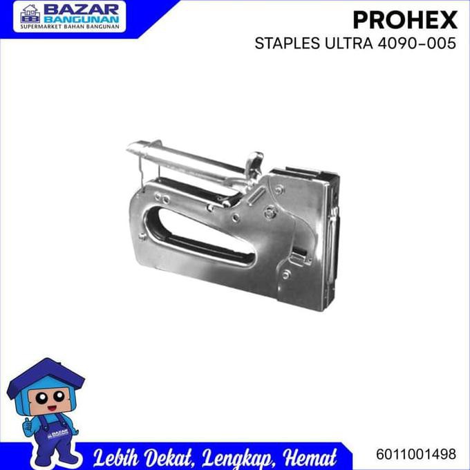 

STAPLE GUN TACKER / STAPLES / STAPLER / STEPLES TEMBAK PROHEX 4090 005