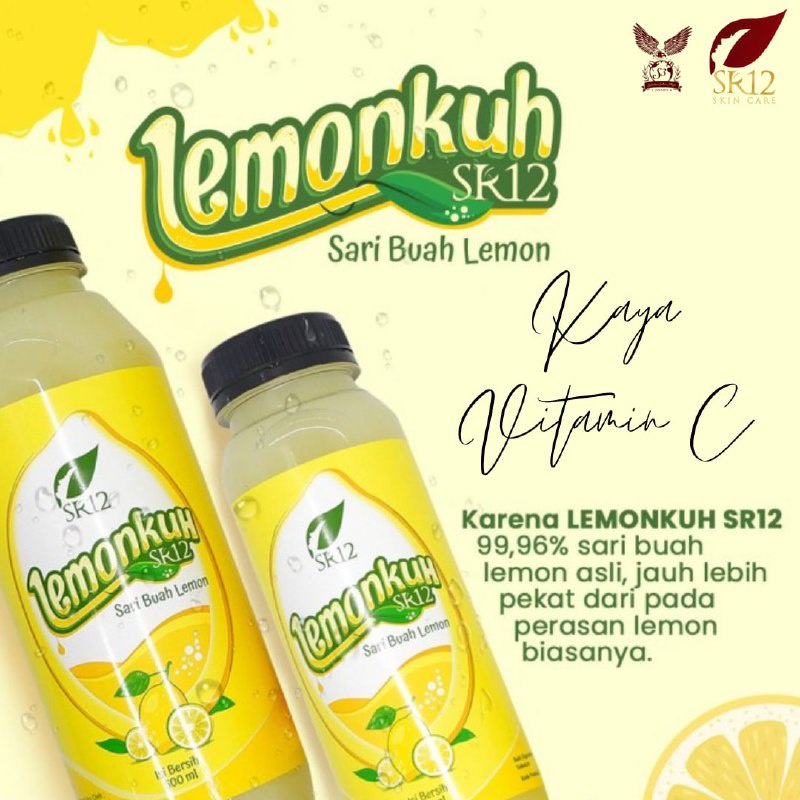 

Lemonkuh SR12 sari buah lemon asli