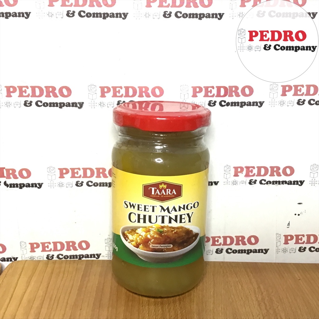 

Taara sweet mango chutney 250 gram - chutney mangga manis sauce saus