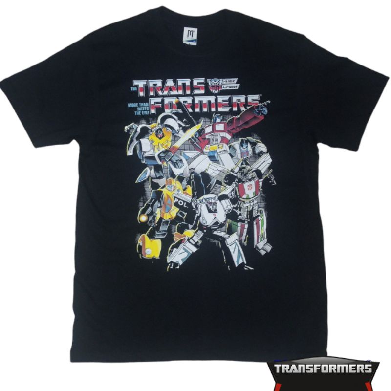 The Transformers Comics Movie T-shirt/Kaos Film Comic Retro The Transformers Unisex
