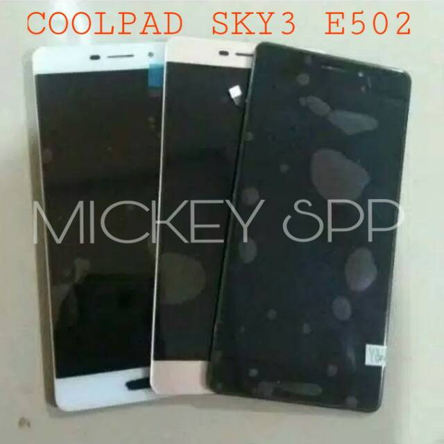LCD TOUCHSCREEN COOLPAD E502 SKY 3  SKY3 E 502 ORIGINAL