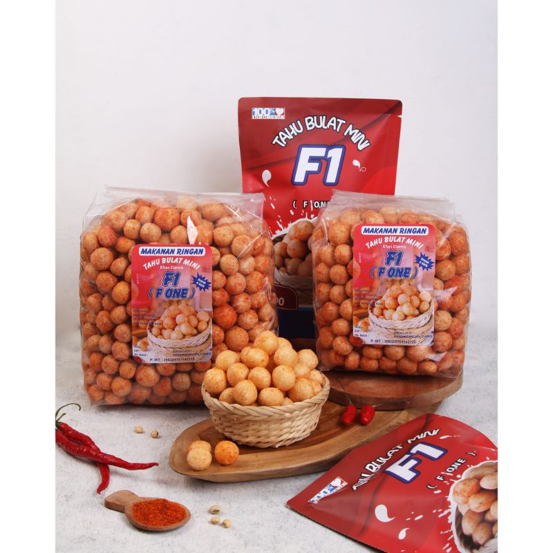 

Tahu Bulat Mini Kering F1 Balado 250gr nt