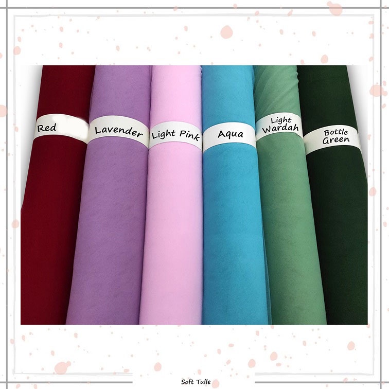 Kain Soft Tulle Chart 3 - Kain Soft Tile / Kain Soft Mesh (Per 0,5 Meter)-1