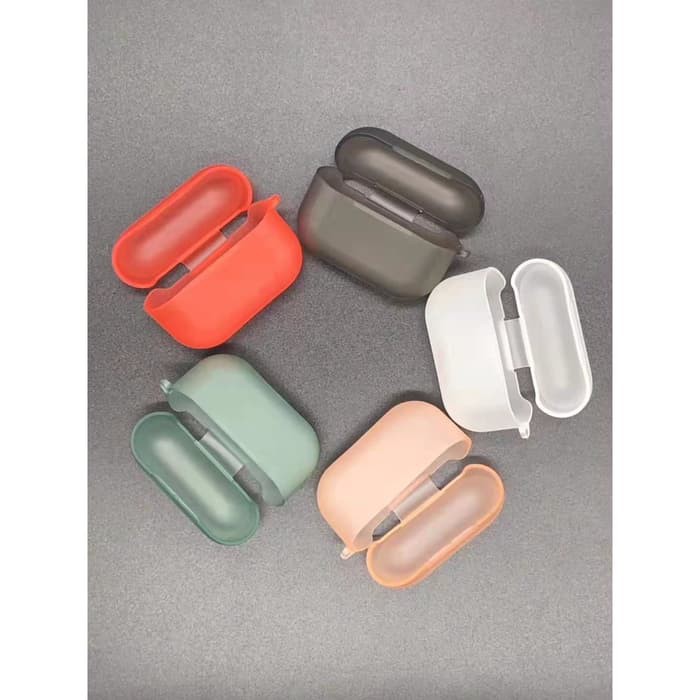 Apple Airpods PRO Airpod Transparent Premium Silicone Case with Strap