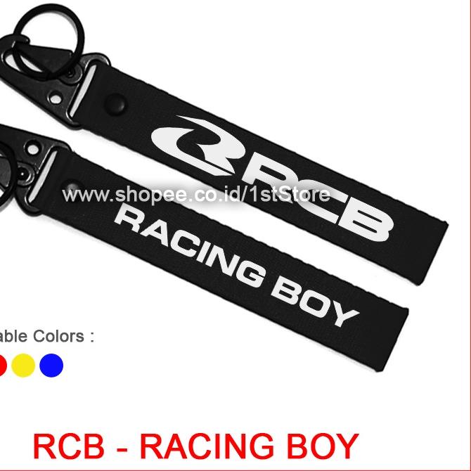 ▼ GANTUNGAN KUNCI RCB RACING BOY KEYCHAIN MOTOR LOGO MEREK VELG MASTER REM SHOCK BREAKER SHOCKBREAKE