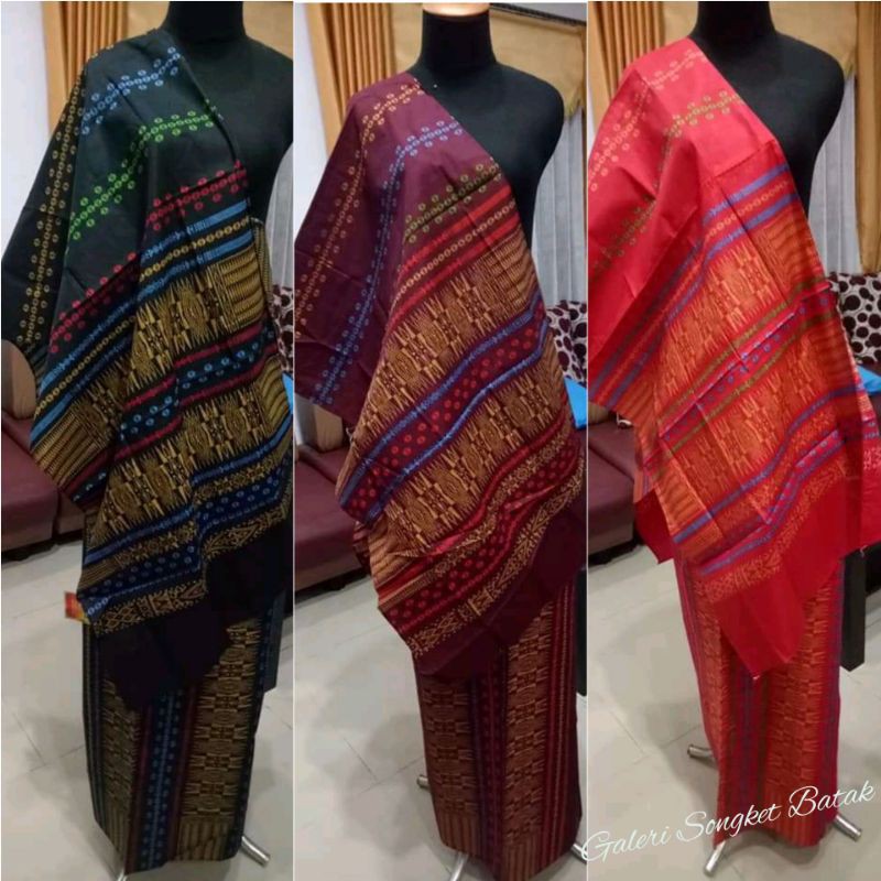Sale.. Setelan Katun Printing Motif Pucca Bintik Tumpal Tumtuman