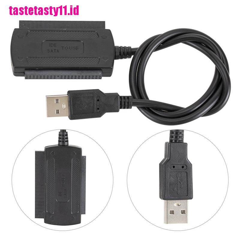 Kabel Adapter Transfer Usb 2.0 To Ide / Sata Untuk Hard Drive 2.5 3.5 Inch