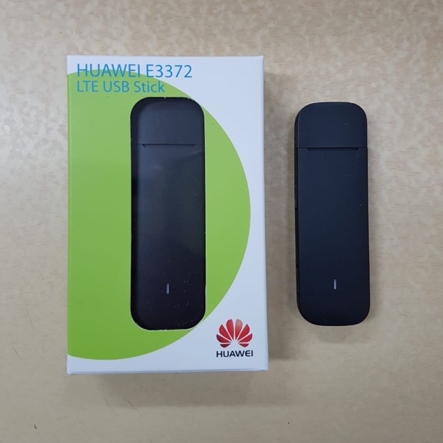 MODEM USB 4G Huawei E3372 HITAM DUAL SLOT ANTENA