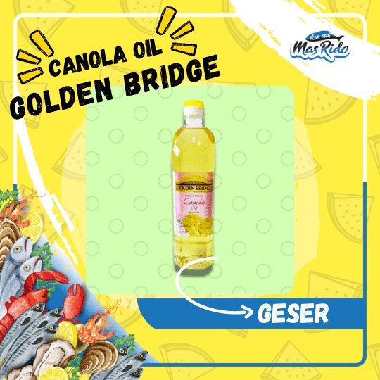 

Canola Oil Golden Bridge Minyak Goreng Canola Oil Minyak Sehat Kanola Murni Termurah