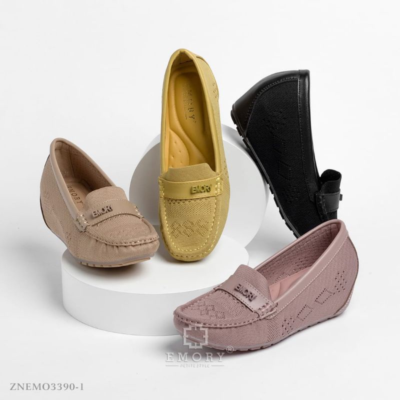 ORIGINAL EMORY Vilomena ZNEMO 3390-1 SEPATU WEDGES WANITA