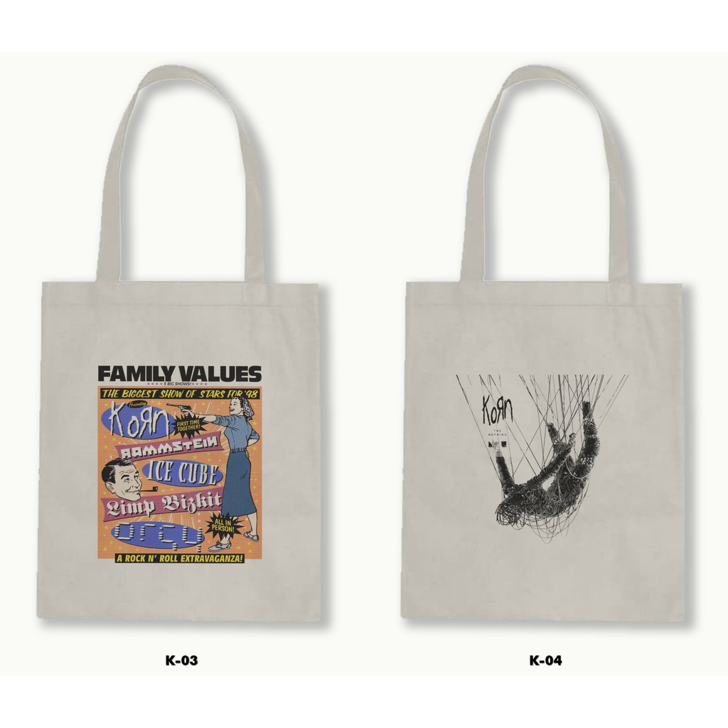 TOTE BAG BLACU - KORN