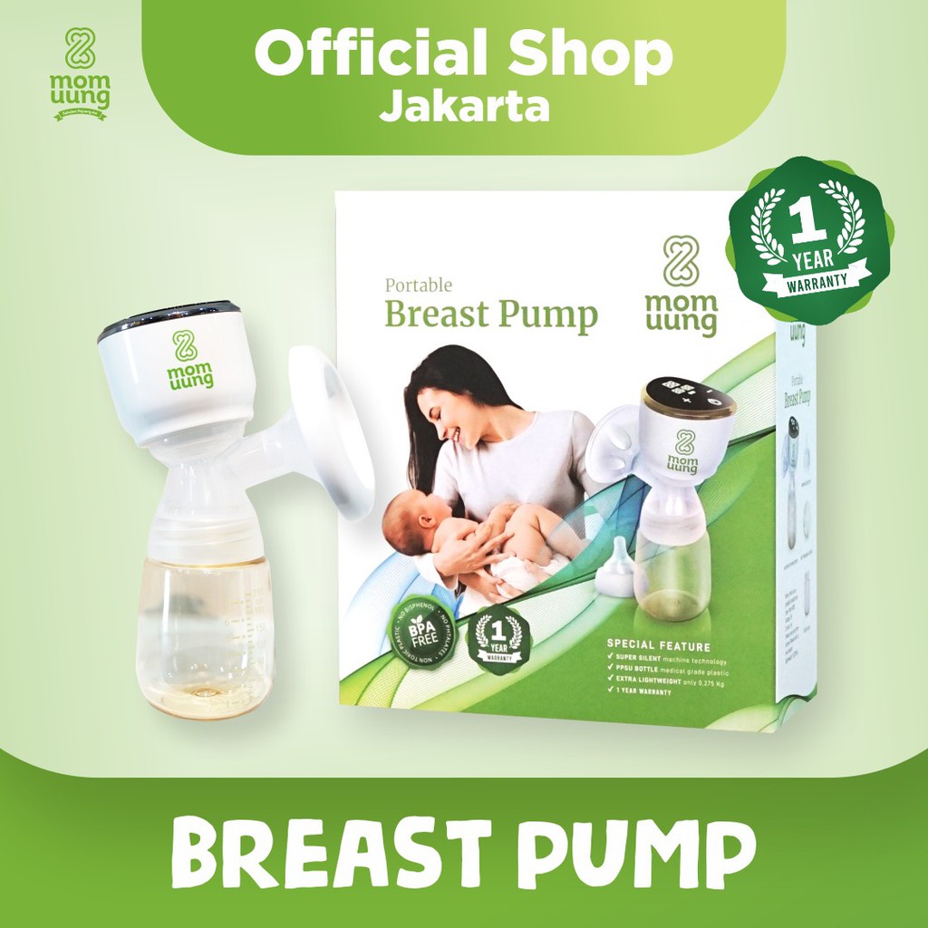 MOM UUNG Breast Pump / Pompa Asi Mom Uung / Pompa Asi Elektrik / Pompa Mom Uung-JB