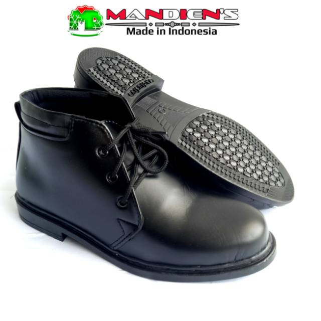 MANDIENS 04.S  Sepatu PDH DOF Pantofel Model Jatah TNI POLRI SMKN