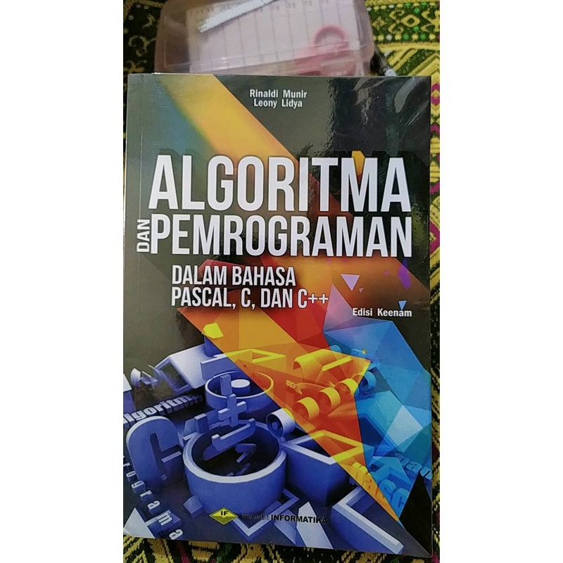 Jual Buku Algoritma Dan Pemrogramandalam Bahasa Pascal C Edisi 6 Rinaldi Munir Shopee Indonesia 5199