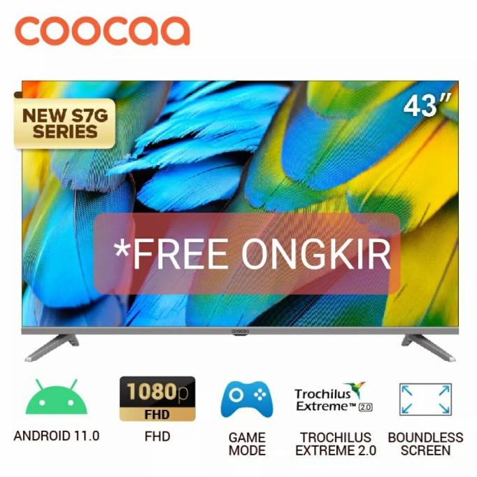 COOCAA 43S7G android 11 smart LED TV 43inch