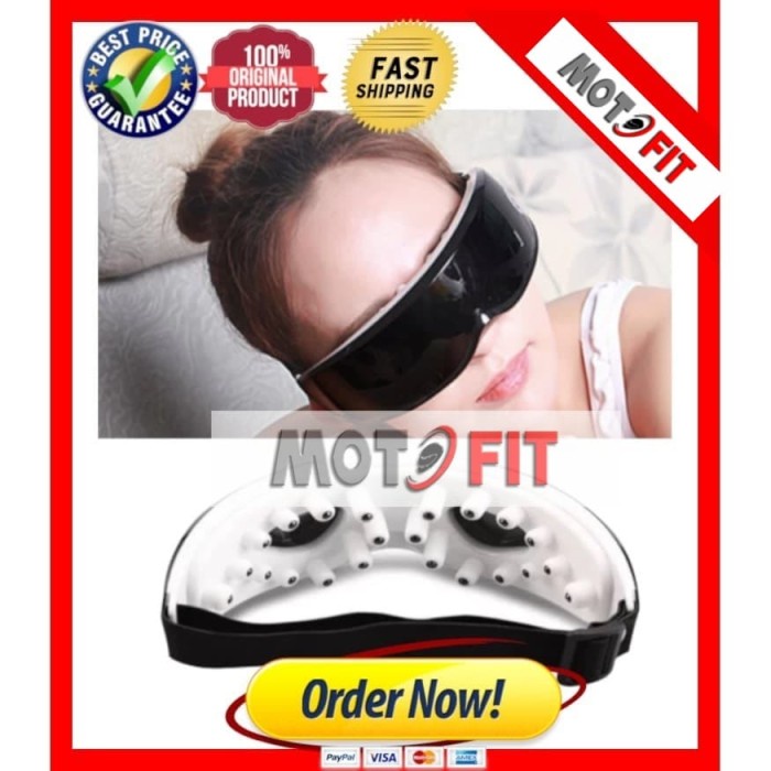 QUALITY Eye Massager alat Pijat Mata terapi Mata i care eye care / kaca mata