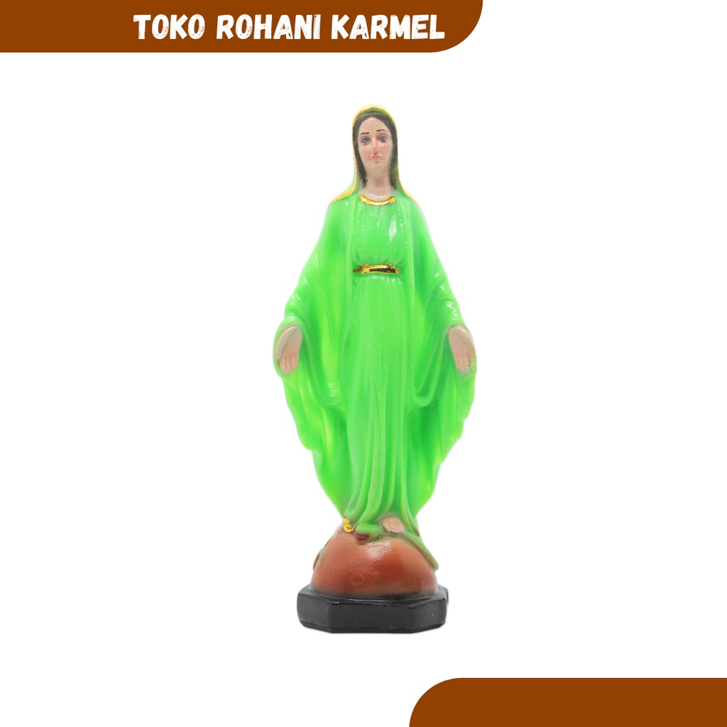PATUNG BUNDA MARIA FOSFOR 20 CM - GLOW IN THE DARK / PATUNG KATOLIK / PATUNG BUNDA MARIA / PATUNG MA