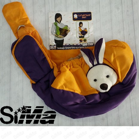 Gendongan Samping Saku Kerut Boneka Rabit Cintaka CBG7301 CBG 7301