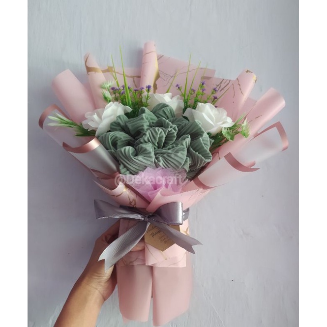 Buket Hijab pasmina plisket