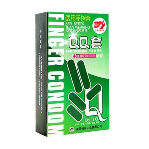 Finger Condom Aloe 10 pieces Kondom Bentuk Jari