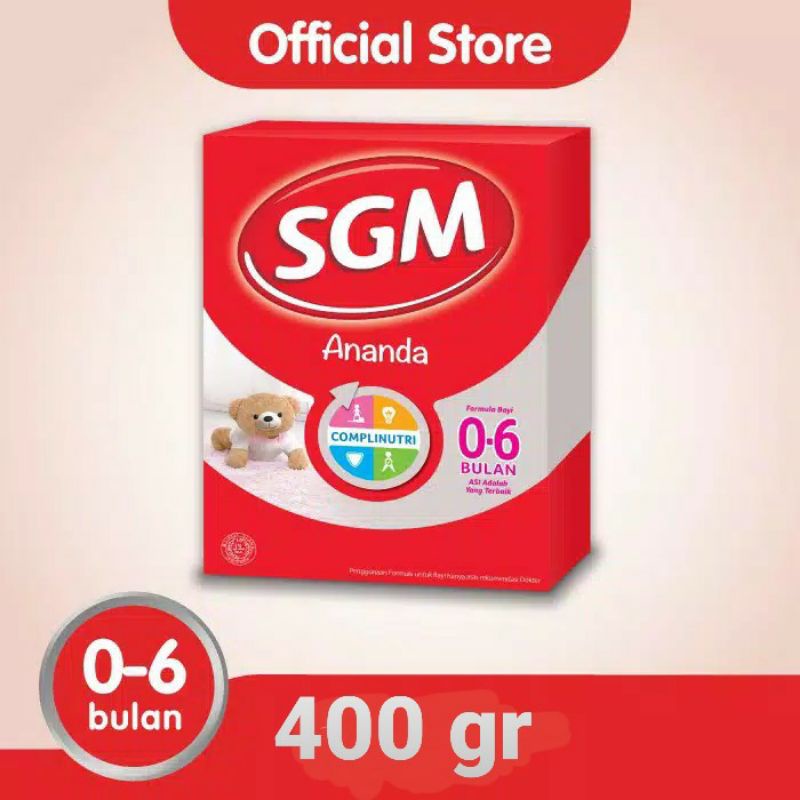 SGM 0-6 BULAN 400Gr