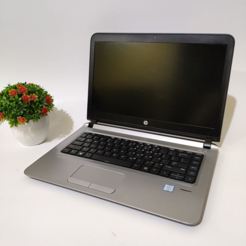 laptop ultrabook gaming/desain hp probook 440 g3 - core i7 gen6 - dual vga amd - Ram 16gb  ssd 512gb