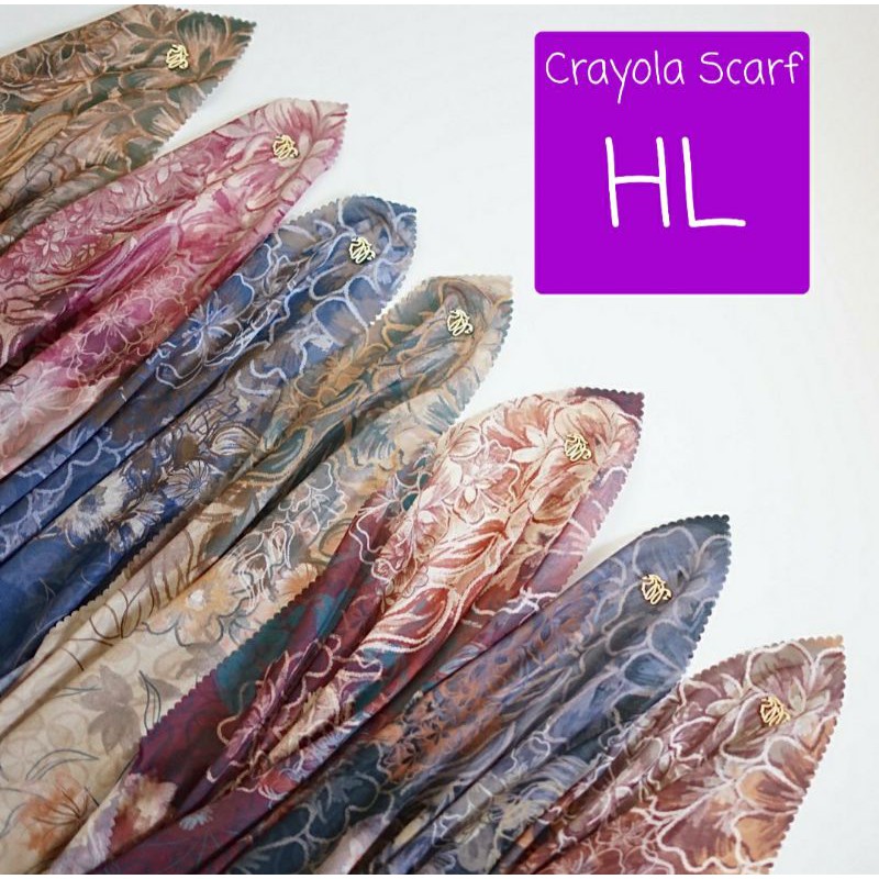 Crayola Scarf HL by Heaven Lights