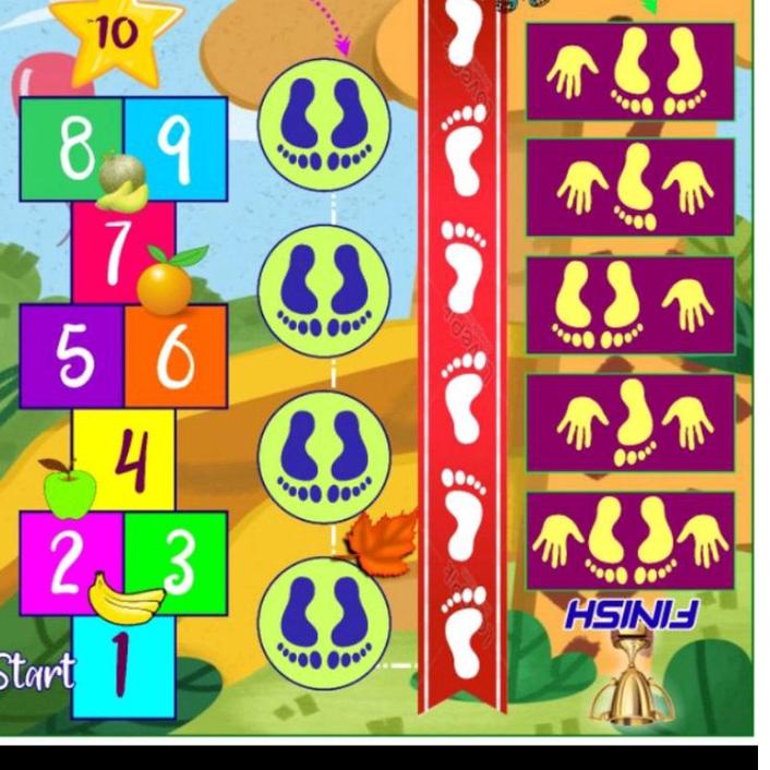 Terbaik.. Playmat /sensory path murah