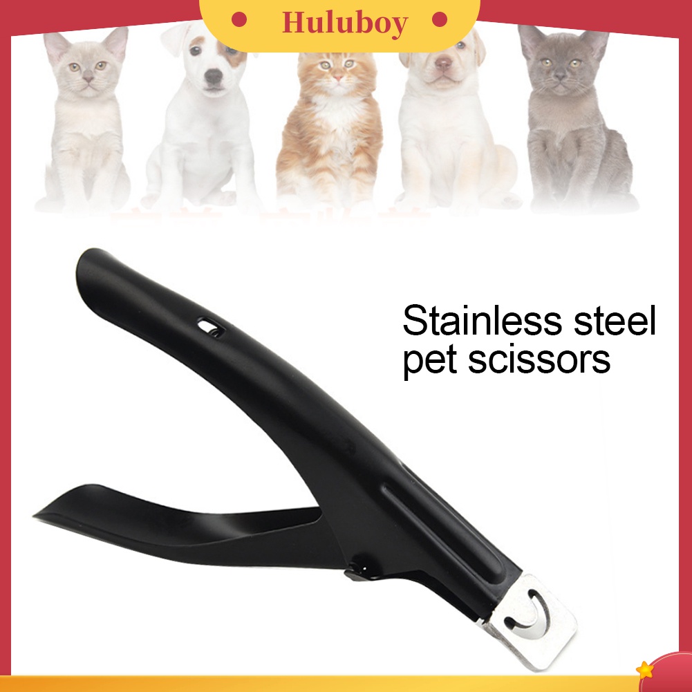 Huluboy Huluboy♡ Gunting Kuku Bahan Stainless Steel Untuk Manicure Anjing Peliharaan