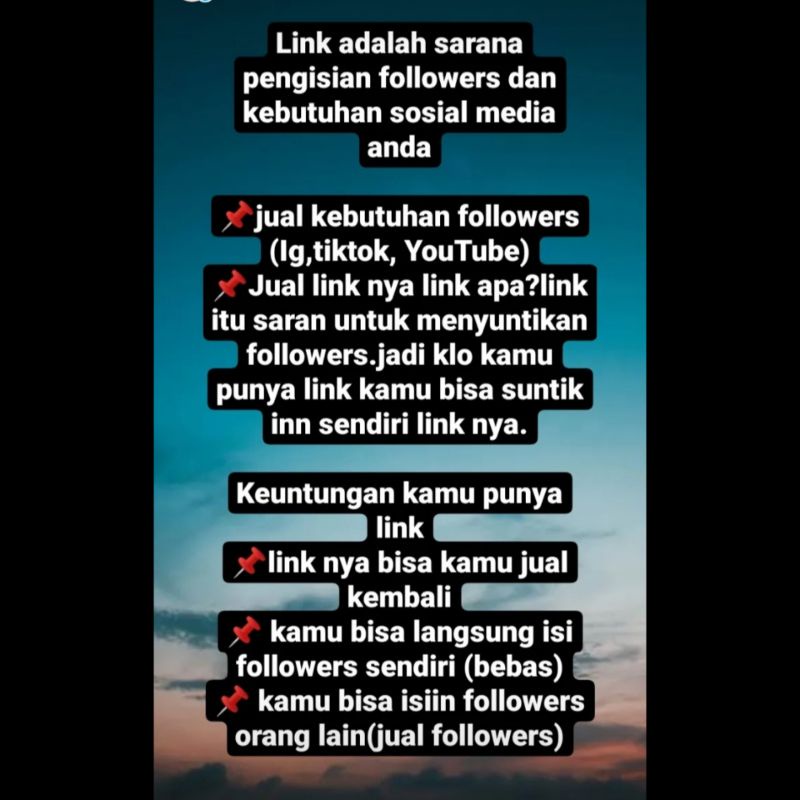 link penambah followers