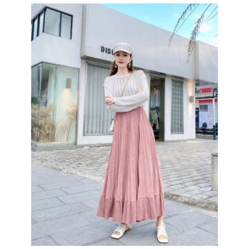 rok suede brokenwhite READY | rok london girl