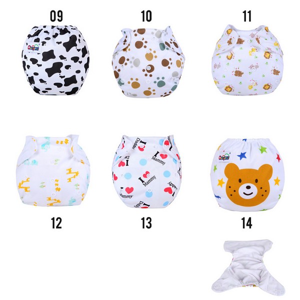 LKM129 POPOK KAIN BERKANCING / CLOTH DIAPER / CLODI BAYI DAPAT DICUCI [1KG 28PCS] LITTLE KUMA