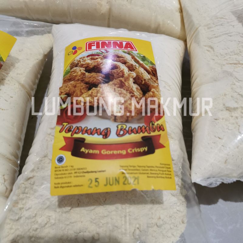 

Tepung Finna ayam crispy goreng 1 kg expiry JUN 2024