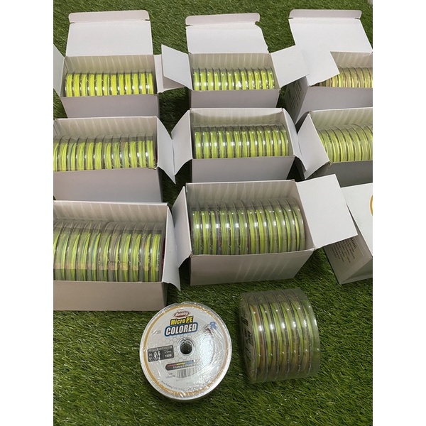 BENANG PE BERKLEY MICRO PE COLORED X8 PER 100 METER MULTI GUNA
