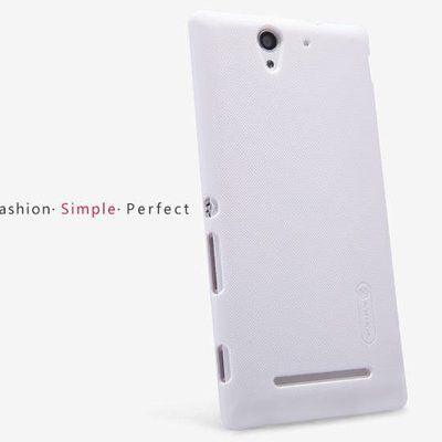 SONY XPERIA C NILLKIN HARDCASE FROSTED SHIELD ORIGINAL SONY XPERIA C