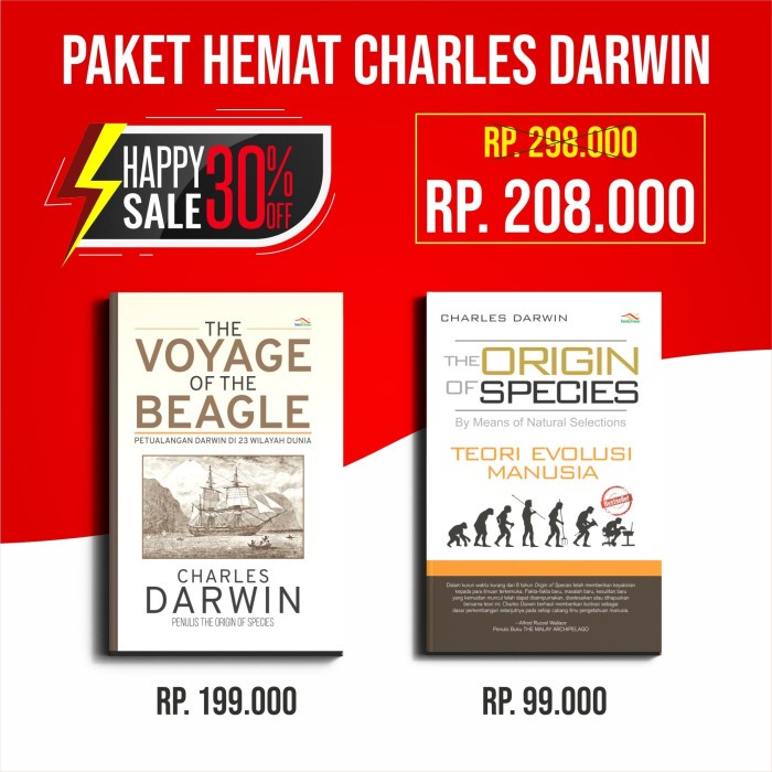 

Paket Hemat Buku Charles Darwin