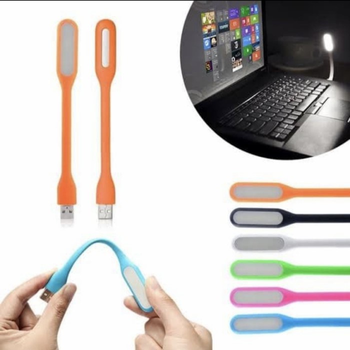 Lampu USB LED PORTABLE Flexibel Stik Lamp Lampu Baca Emergency