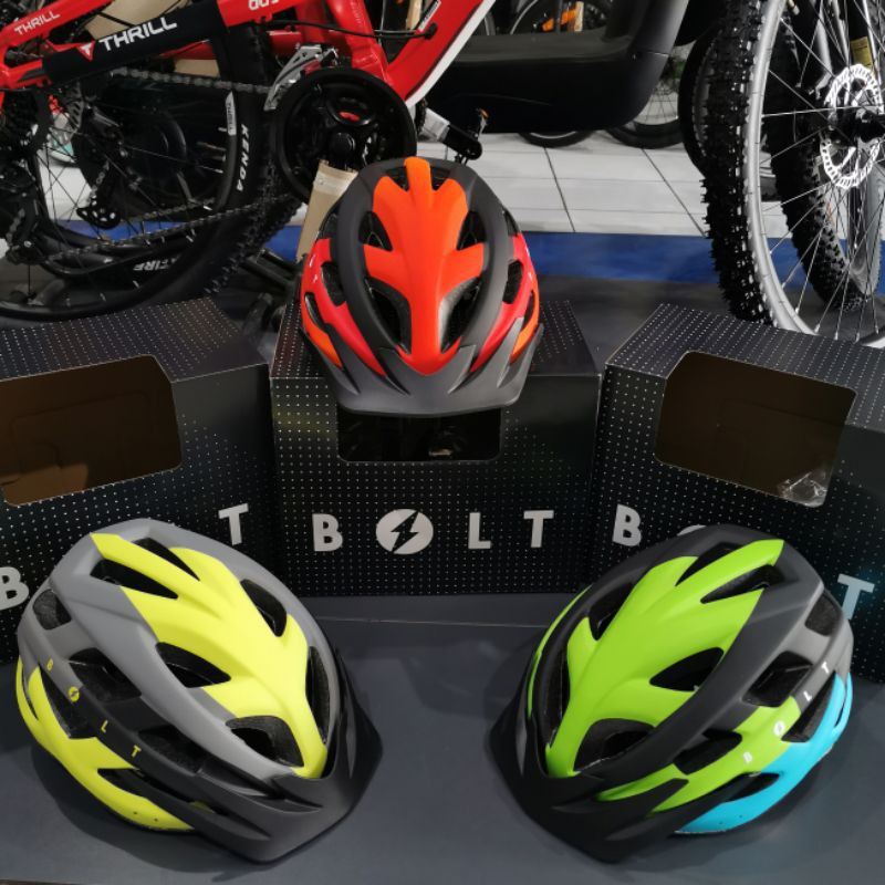 HELM SEPEDA POLYGON BOLT