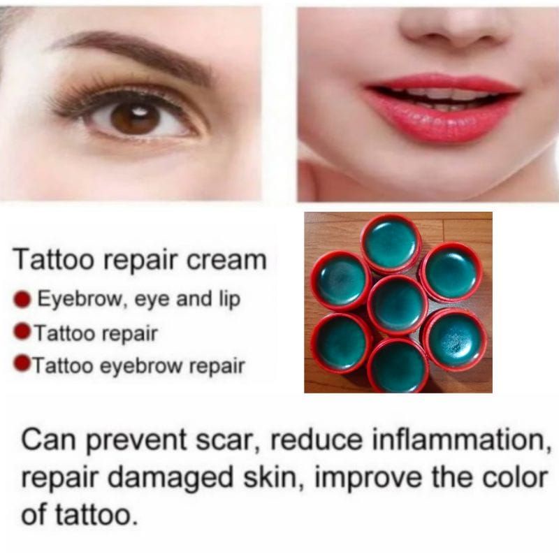CreAm bekas luka tato alis sulam bibir