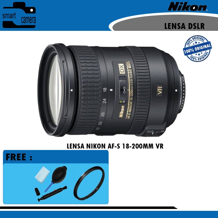 LENSA NIKON 18-200 VR