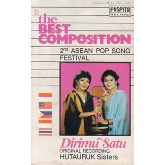 Hutauruk Sisters - the Best Composition 2nd Asean Pop Song Festival - Dirimu Satu Audio Kaset Puspit