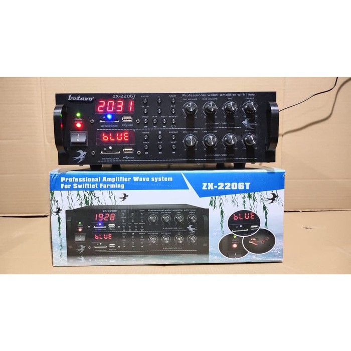 BETAVO ZX 2206T AMPLI TIMER ATAU PEMANGGIL WALET