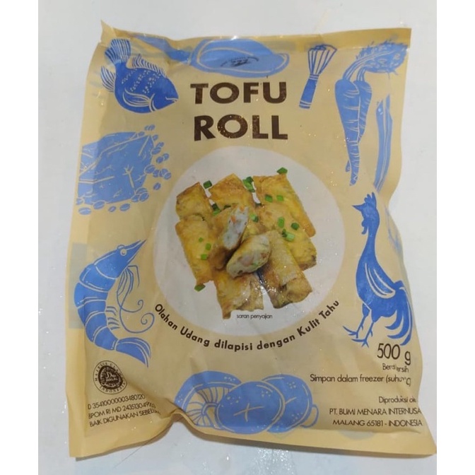 

Big tofu roll / surimi