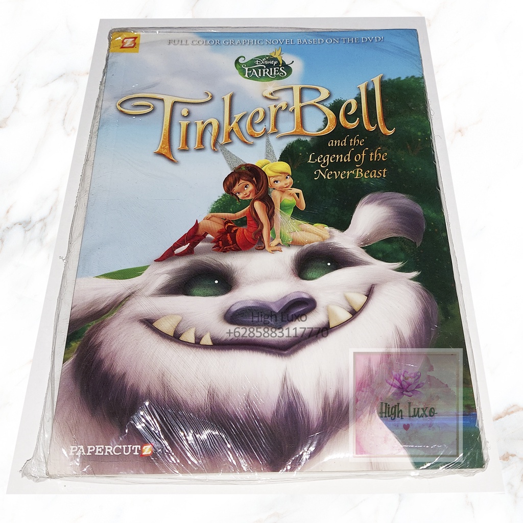 Buku Disney Fairies Graphic Novel #17 Tinker Bell and the Legend of the NeverBeast Book Anak Cerita 
