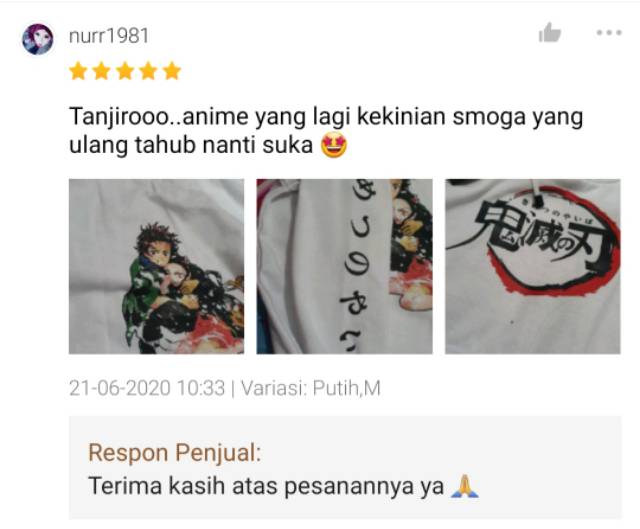 Jaket Pria Wanita Sweater Anime Kimetsu No Yaiba Tanjiro Nezuko Logo Demon Slayer Hoodie - SAKTO-01