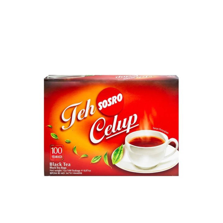 

TEH SOSRO CELUP 100 x 2 GRAM