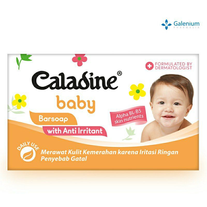 (Sabun Batang Bayi) Caladine Baby Barsoap 85 Gram