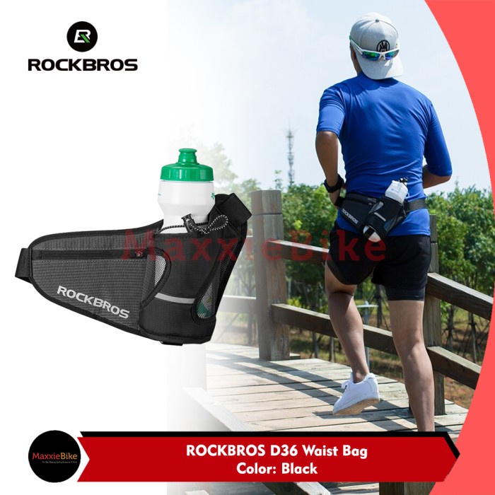 ROCKBROS D36 TAS PINGGANG SEPEDA LARI SPORT WAIST BOTTLE WATER BAG
