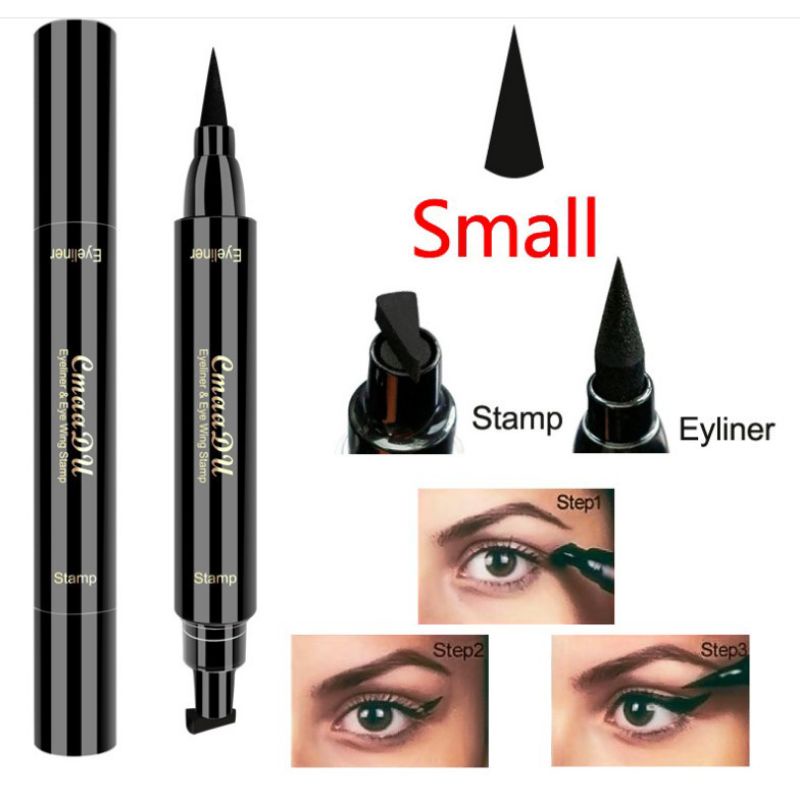 [BISA COD][ORIGINAL] EYELINER STAMP 2 IN 1 CMAADU