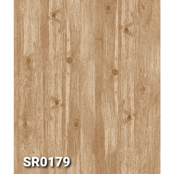 Wallpaper dinding / wallpaper vinyl / wallpaper motif kayu